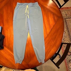 Ceil Blue FIGS scrub pants